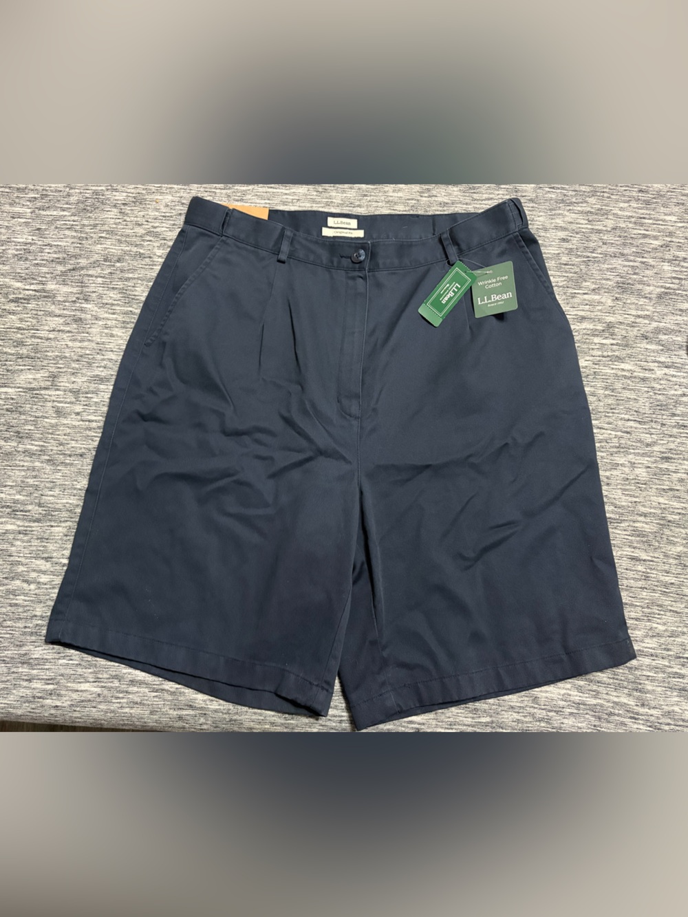 NWT - LL Bean Ladies Shirts Navy Blue Size 16